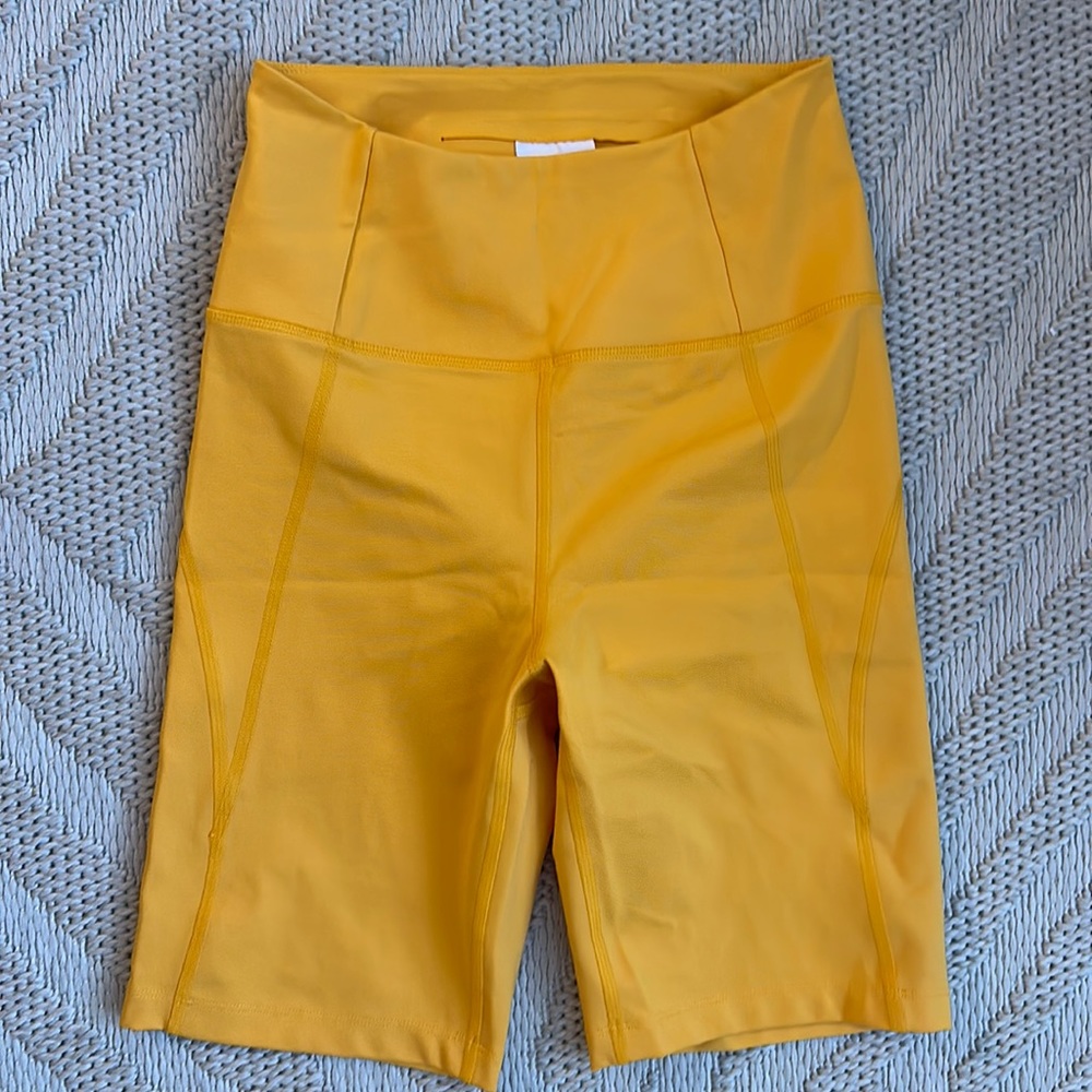 Girlfriend collective biker shorts